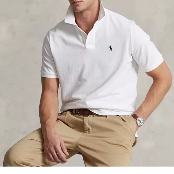Polo Ralph Lauren - Men's Classic-Fit Mesh Polo - Picture 1 of 2